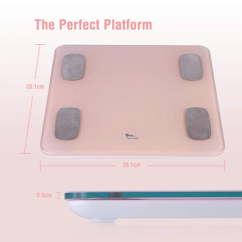 himaly Body Fat Scale Smart BMI Scale Digital Bathroom Wireless
