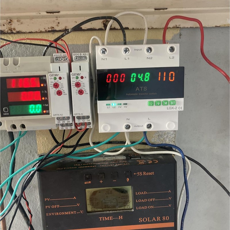 63A 110V Automatic Transfer Switch 50/60Hz Dual Power L1 Priority