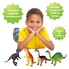 Lello & Monkey Dinosaur toys set of 6 plastic dinosaurs