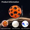Tendry Extreme High Bouncing Ball Moon Shape for Kids of