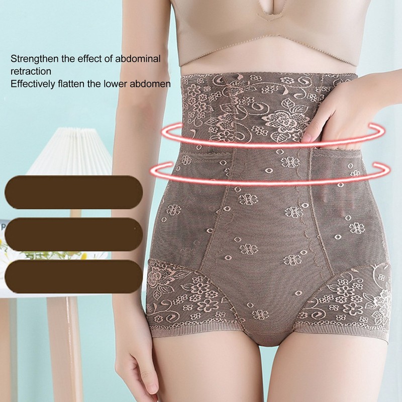 Abdominal Belly Band Pants Shapewear High Waisted Lifting Compression Underwear