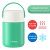 Soup Flask, 600ml Vacuum Insulated Food Jar for Hot Cold