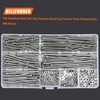 HELIFOUNER 400 Pieces M3 x 30mm /35mm /40mm /45mm /50mm,