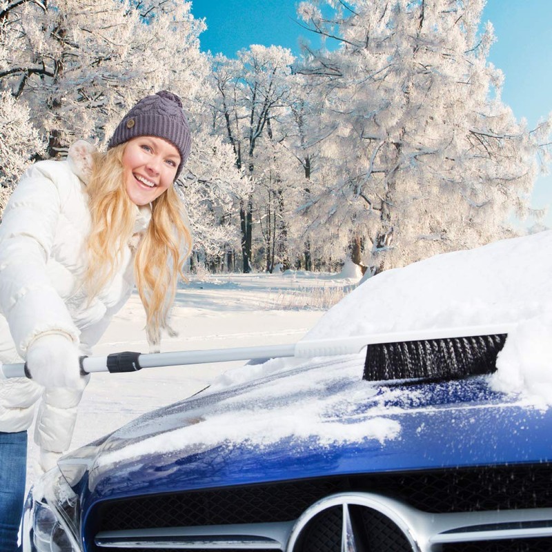 KUNGS 6109 Tele-is Telescopic Snow Brush/Ice-Scraper