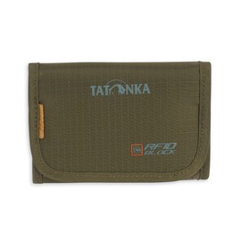 Tatonka Geldbeutel Folder RFID B - Geldbörse mit RFID Blocker - TÜV zertifiziert - oliv - 9 x 12 x 2 cm