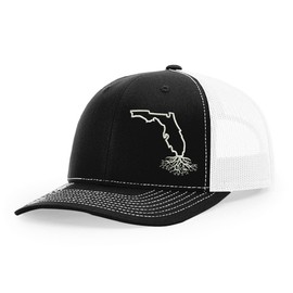 WYR Clothing 112 Snapback Trucker Hat_Black/White_FL