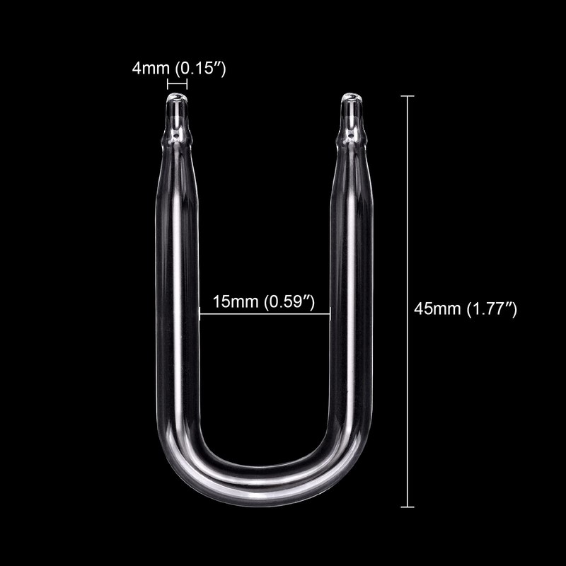 WEAVERBIRD U Shape CO2 Diffuser Aquarium Fish Tank Spacing 0.59"