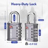SURE LOCK TSA Accepted 4 Dig Heavy Duty Big Combination