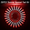 WAYCOJOY 26PCS Universal Terminal Removal Tool Kit, Connector Pin Removal