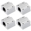 sourcing map SCS8UU Linear Ball Bearing Slide Block Units, 8mm