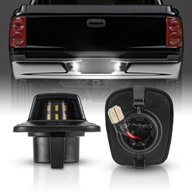 Gempro LED License Plate Light for Dodge Dakota 1997-2011 Pickup Rear Tag Light 2Pcs, 6000K White