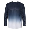 Badger Sports Ombre L/S Tee - XL - NYOM