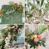 CCINEE CCINEE 16 PCS Artificial Palm Leaves, Faux Large Palm