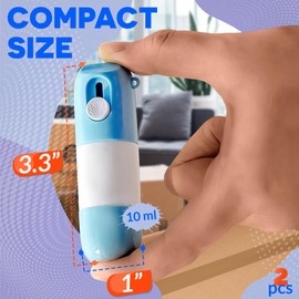 2Pcs Liquid Paper Correction Fluid Thermal Paper Correction Fluid - Package Opener Box Opener and Privacy Protection Paper Artifact Cover it Correction Fluid - 2 in 1 Thermal Paper Eraser & Box Cutter