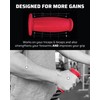 THEFITGUY 2 Ergonomic Single Grip Tricep Rope Cable Attachments, Comfort