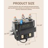 Bylikeho Winch Solenoid - 12V 250A Car Accessory, Reversing Contactor