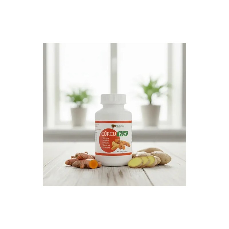 Curcu Flex 30 Piezas Frascos Pack De 1 Piezas Frascos