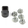 Trident Installation Tool + 5pcs 1/4-20 Tri-Groove Tamper Proof Security