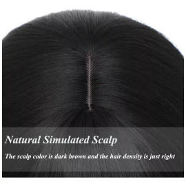 WAVE&BREEZE Pelucas De Cabello Sintético De Aspecto Natural, De 14 Pulga