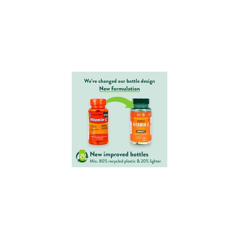 Holland & Barrett High Strength Gentle Vitamin C 1000mg 60