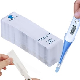 OHREN 100 Pieces Cover for Electronic Thermometer, Probe Cover, Protective Cover for Thermometer, Secure Cover for Digital Thermometer Probes