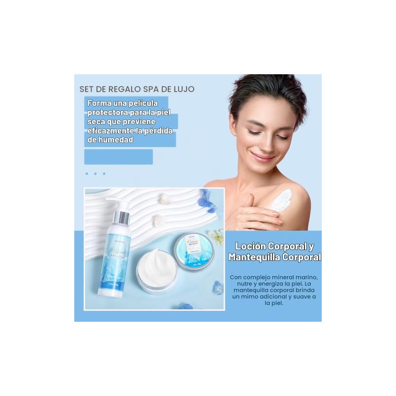 LUCOTIYA Regalos Para Mujeres, Kit De Spa Con Aroma A