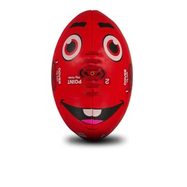 Sherrin Face Footys All Surface Football, Red, Size 1