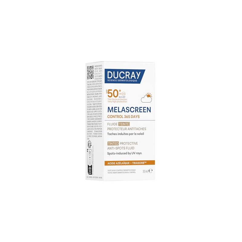 DUCRAY, Melascreen Control 365 Fluido Protector Antimanchas FPS 50+ con