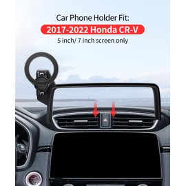 MaserWeller Car Phone Holder for Honda CRV CR-V 2017-2022 Accessories Screen Fixed Clip, 360° Rotation Phone Mount Compatible with MagSafe, Cell Phone Holder Does Not Affect Air Vent