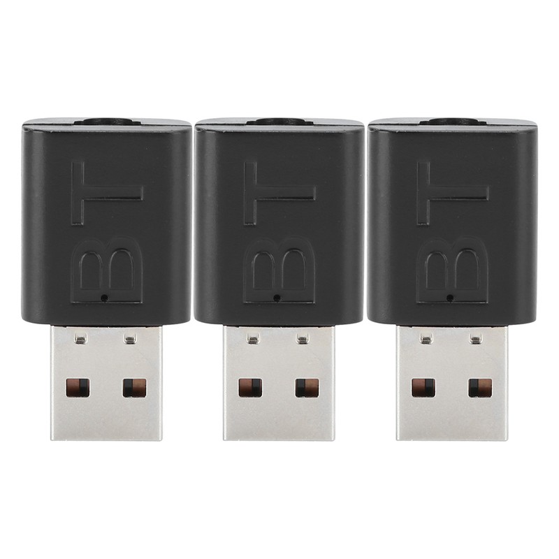3PCS KN320 Bluetooth 5.0 Adapter Wireless Audio Transmitter/Receiver Wide Compatibility