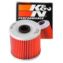 K&N Filtro de Aceite para Motocicleta Alto Rendimiento Premium Compatible con Kawasaki KN-123, Negro