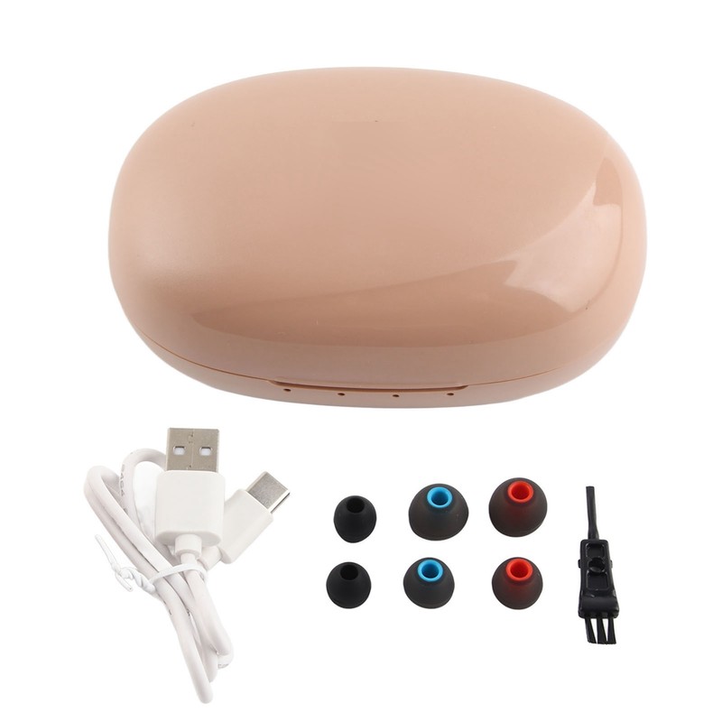 Digital Hearing Aids Rechargeable Lightweight Earbuds Hearing Amplifier with Charging