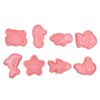 Plastic Cookie Cutters Sea Animal Pattern 3D Cartoon Baking Pressable