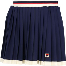 Fila FDZEL0040 Women's Tennis Skirt, Skort, Absorbent, Quick Drying, UV Protection, fila navy