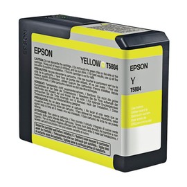 Epson Epson T5804 UltraChrome K3 Yellow Cartridge Ink
