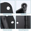 6 Pack 3 Inch x 3 Inch Door Hinges, 5/8"