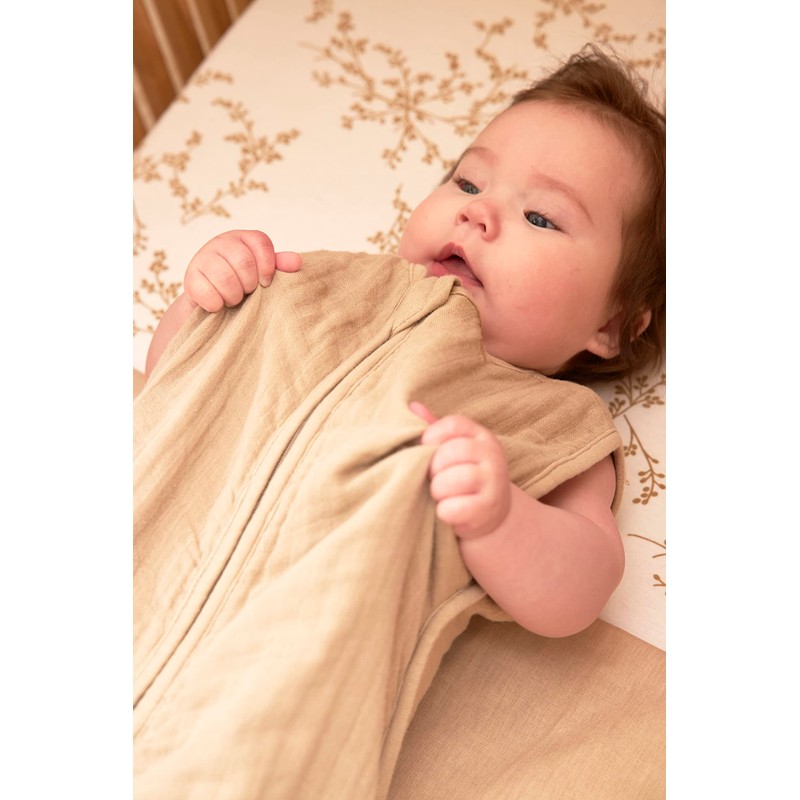 Lenzuolo per lettino Meyco Baby Branches (lenzuolo in 100% cotone