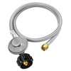 GasSaf 12FT Propane Regulator with Hose Grill Regulator Replacement