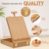 Tabletop Art Easel for Painting, Premium Wooden Sketchbox, Portable Desktop