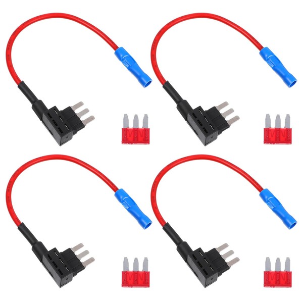 2 Pcs Micro 3 Fuse Tap Add a Circuit Adapters