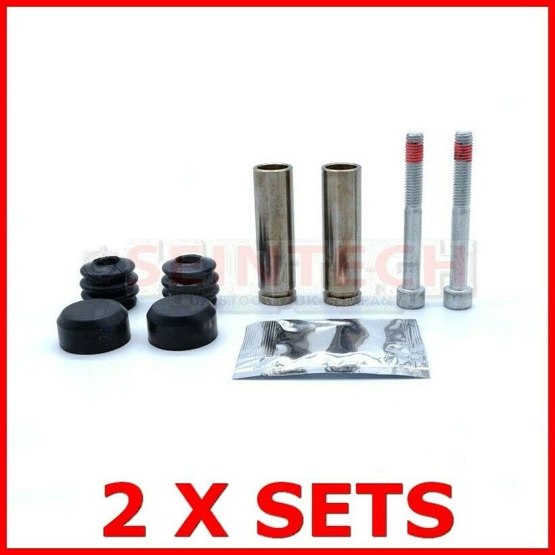 2 Sets Front Brake Caliper Sliders Guide Pins 113-1386X For