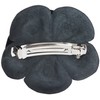 Emi Jay - Barrette de piel grande, diseño de camelia,