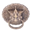 Door Knocker Brass Material 2 Sided Installation Heavy Duty Pull