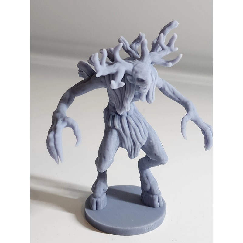 Character 3D Printed Resin FOREST SPIRIT WENDIGO Figurine Bust Statue