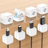 Soodyoow 8 Pezzi Supporto per cavi magnetico, Organizer per la