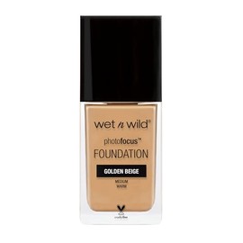 Wet n Wild Base de Maquillaje Photo Focus Tono Rosa Marfil Acabado Mate para Piel Grasa, Alta Cobertura,Compatible con Primer, Corrector y Polvo Compa