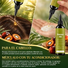 Batana Oil, 2PCS Aceite De Batana, Bata-na Hair Oil, Aceite De Batana Para El Cabello, A ceite de Ba-tana y Romero, Champú de A ceite para Nutre en Pr