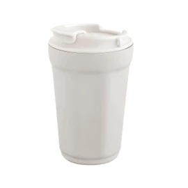 Merpel 770-707 Vacuum Double Wall Thermal Insulated Tumbler, 11.8 fl oz (350 ml), Mist Gray