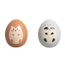 Pearhead Wooden Wobble Toy Set, Baby Tummy Time Montessori Toy, for Babies 6+ Months, Wobbler Toys for Learning, Baby Development Toy for Infants and Toddlers