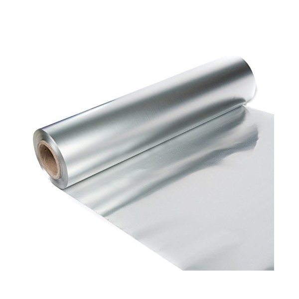 SafePro 611, Standard Commercial Foodservice Take Out Wrap Aluminum Foil, 12-Inch x 1000-Feet Roll